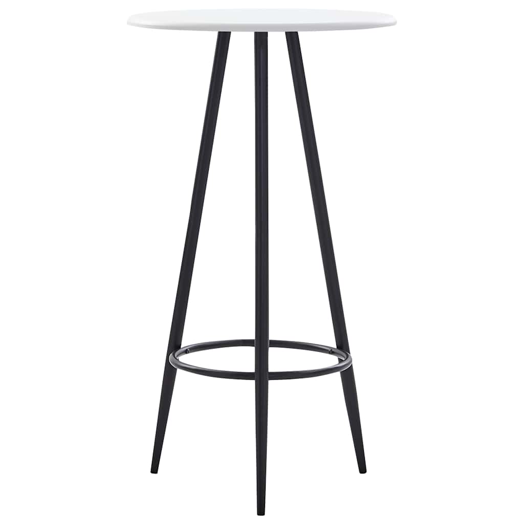 vidaXL 5-tlg. Bar-Set Kunststoff Schwarz