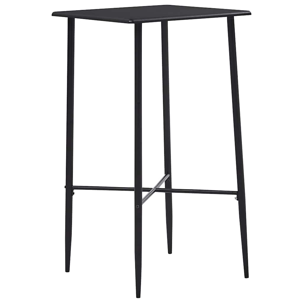 vidaXL 5-tlg. Bar-Set Kunststoff Schwarz