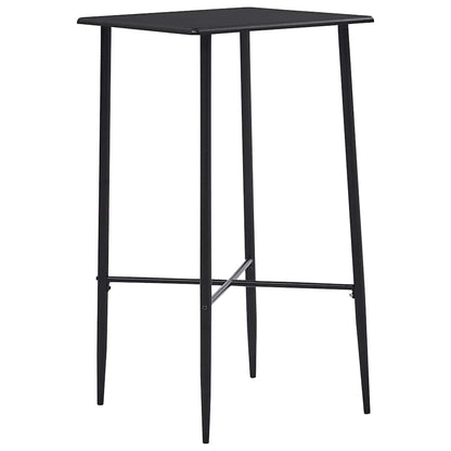 vidaXL 5-tlg. Bar-Set Kunststoff Schwarz