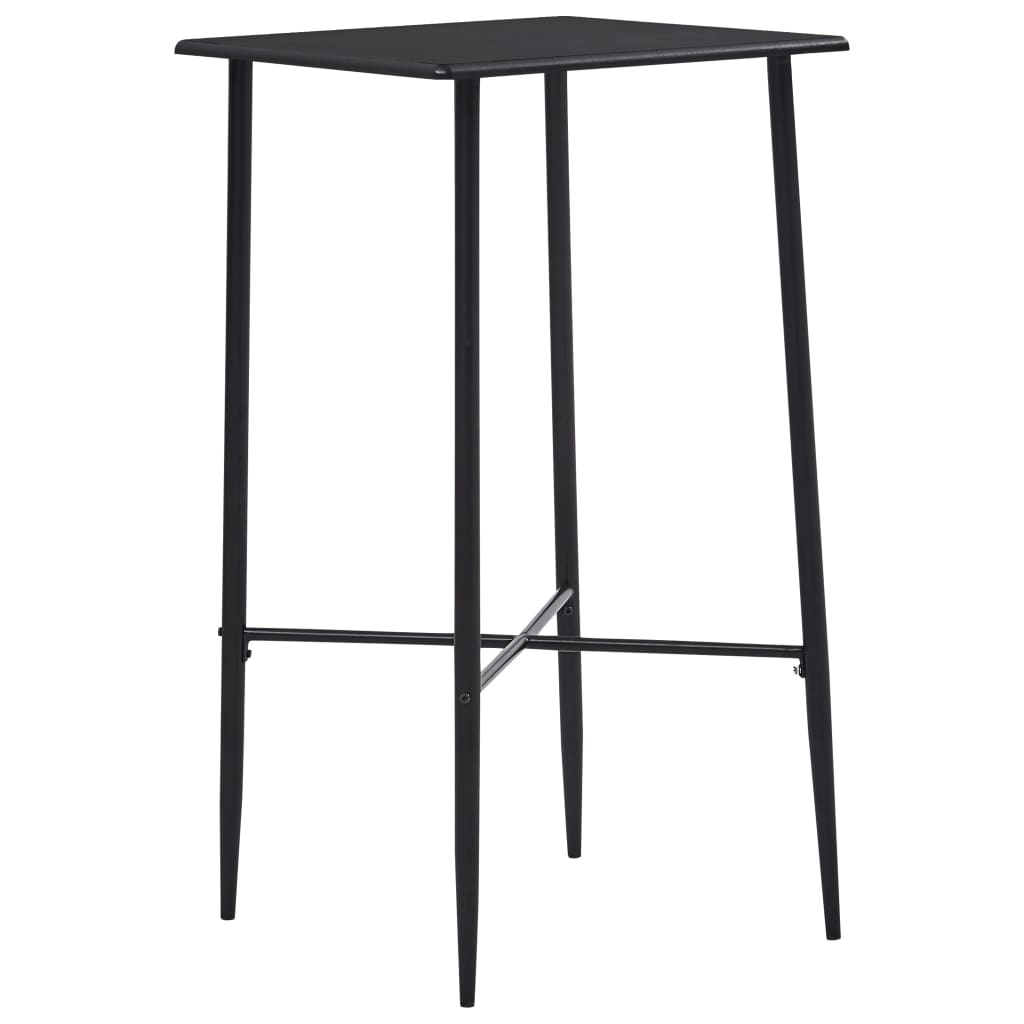 vidaXL 5-tlg. Bar-Set Stoff Dunkelgrau