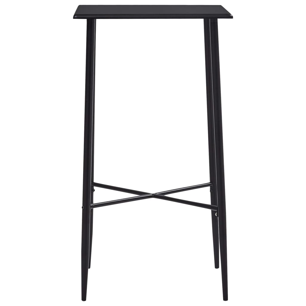 vidaXL 5-tlg. Bar-Set Stoff Dunkelgrau