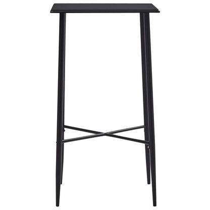 vidaXL 5-tlg. Bar-Set Stoff Dunkelgrau