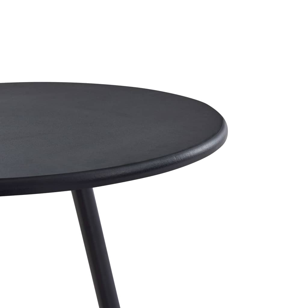 vidaXL 5-tlg. Bar-Set Stoff Schwarz