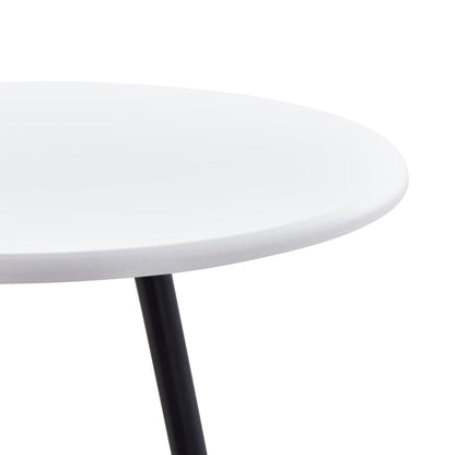 vidaXL Ensemble de bar 5 pièces tissu gris foncé
