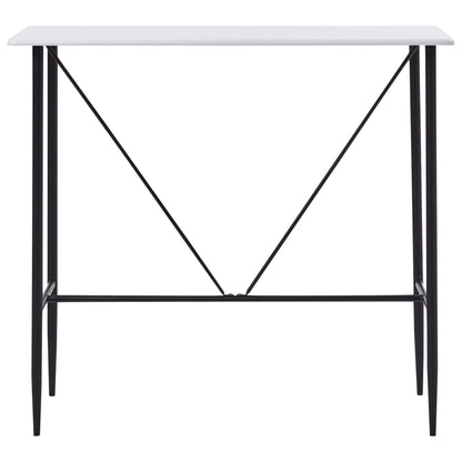 vidaXL 5-tlg. Bar-Set Stoff Dunkelgrau