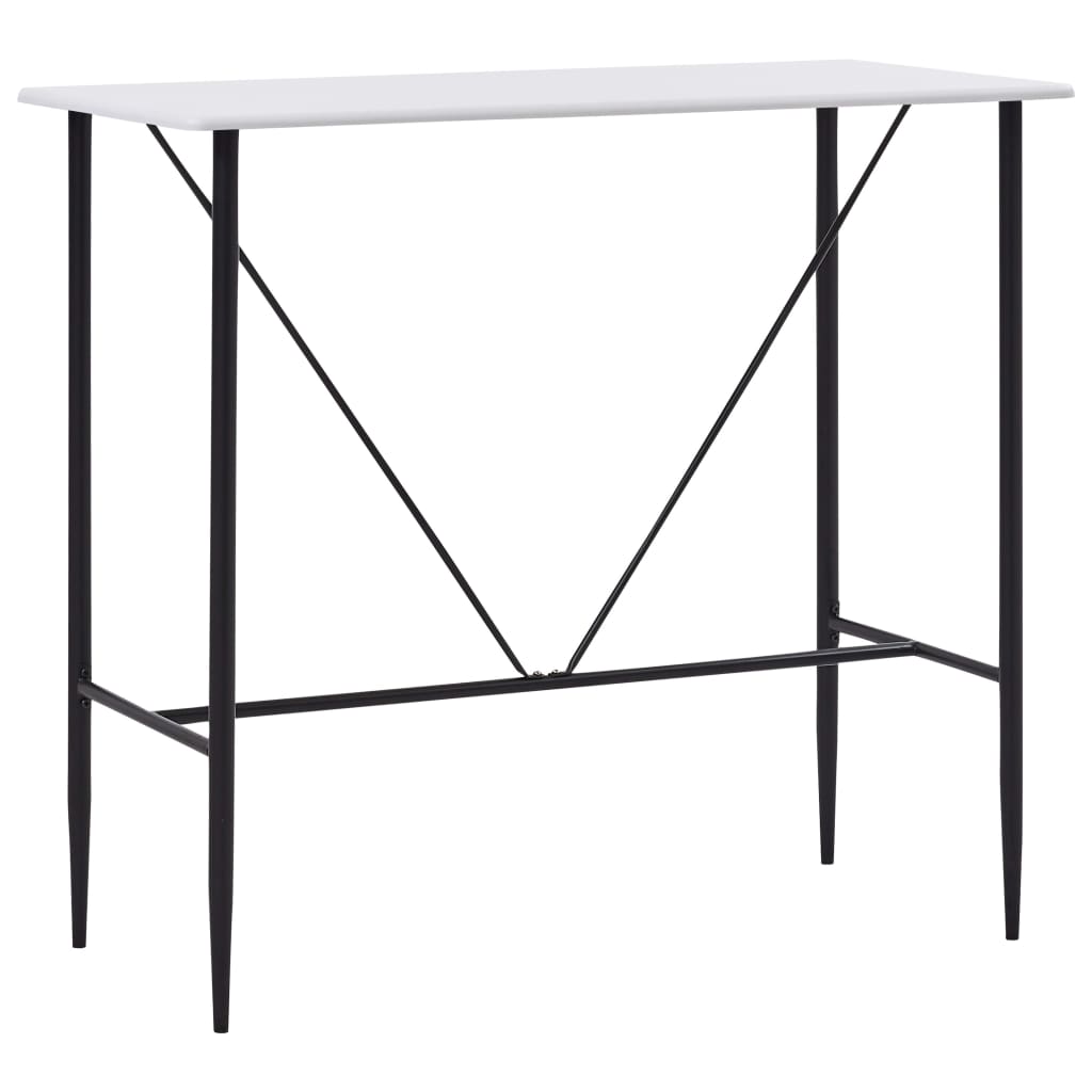 vidaXL 5-tlg. Bar-Set Stoff Schwarz
