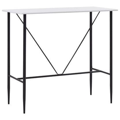 vidaXL 5-tlg. Bar-Set Stoff Schwarz