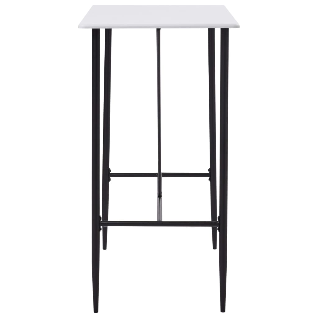 vidaXL 5-tlg. Bar-Set Stoff Schwarz