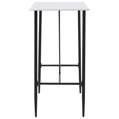 vidaXL 5-tlg. Bar-Set Stoff Schwarz