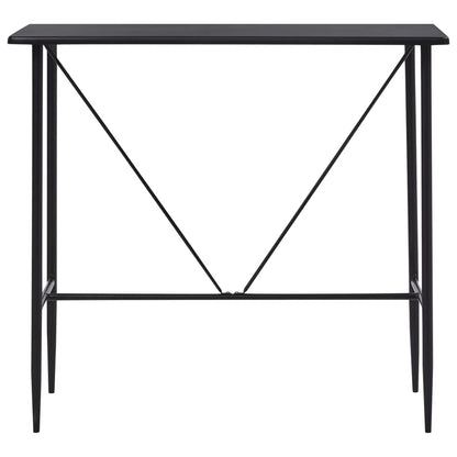 vidaXL 5-tlg. Bar-Set Stoff Dunkelgrau