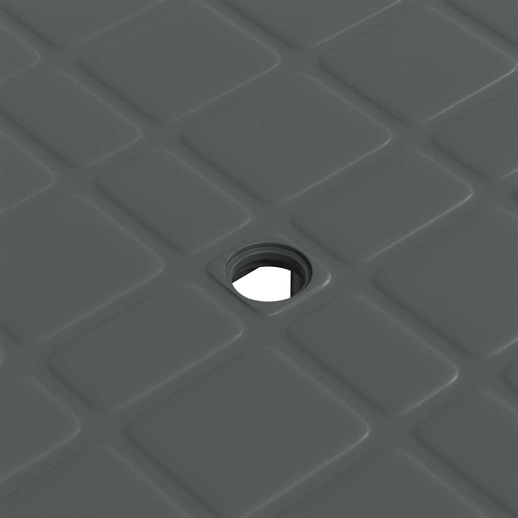 Gartentisch Anthrazit 80x75x72 cm Kunststoff