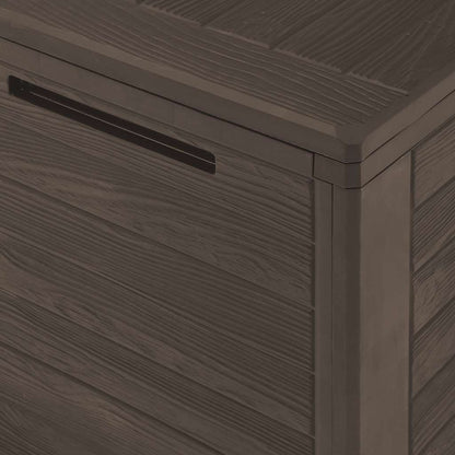 Gartentruhe Braun 116x44x55 cm