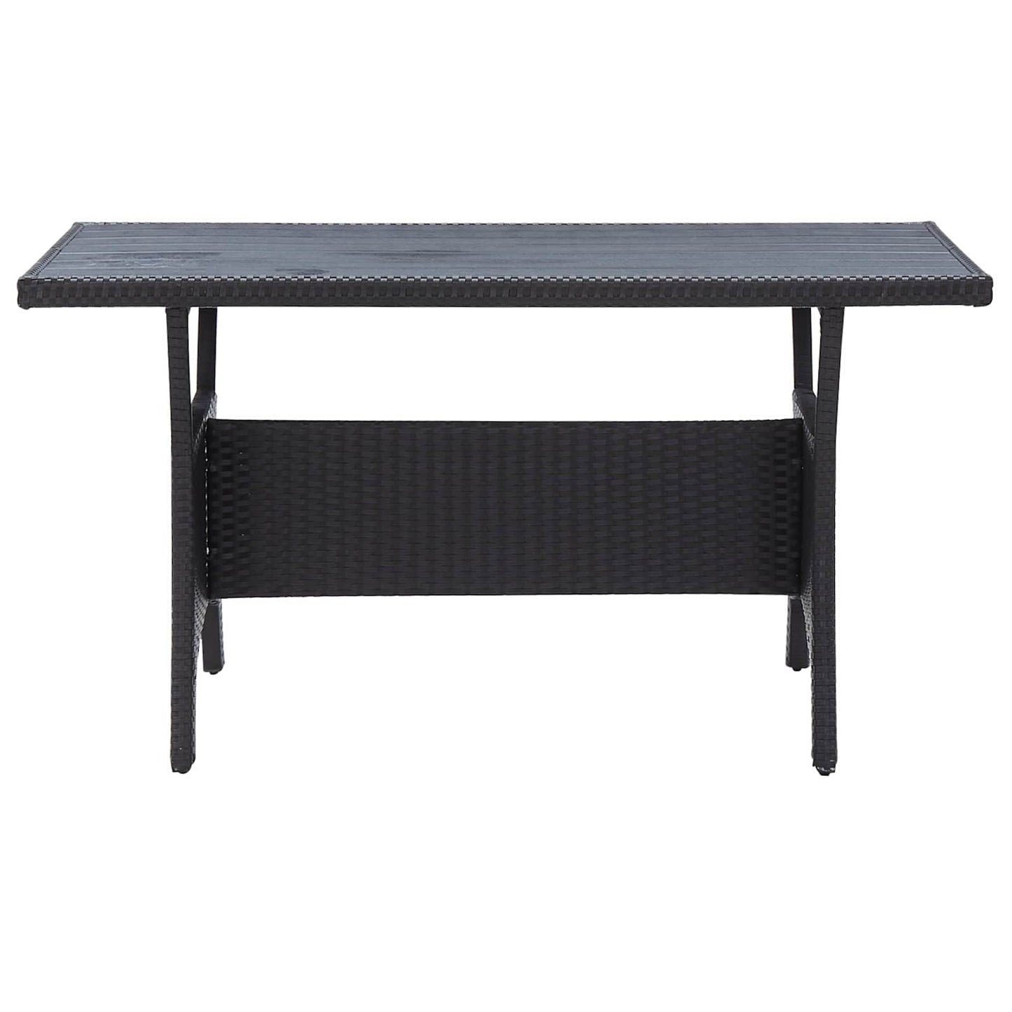 Gartenmöbel-Sets Schwarz Poly-Rattan