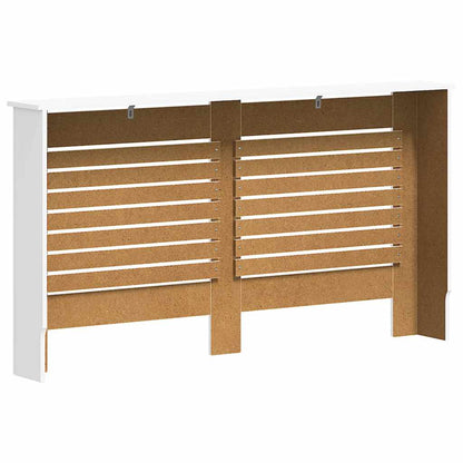 vidaXL Heizkörperverkleidungen 2 Stk. Weiß 152 x 19 x 81,5 cm MDF