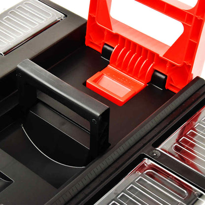 Werkzeug-Organizer Trolley mit Griff 45x36x90 cm