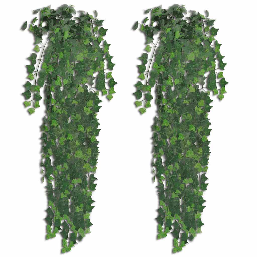 vidaXL Künstliche Efeuranken 4 Stk. Grün 90 cm