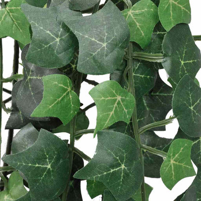 vidaXL Künstliche Efeuranken 4 Stk. Grün 90 cm