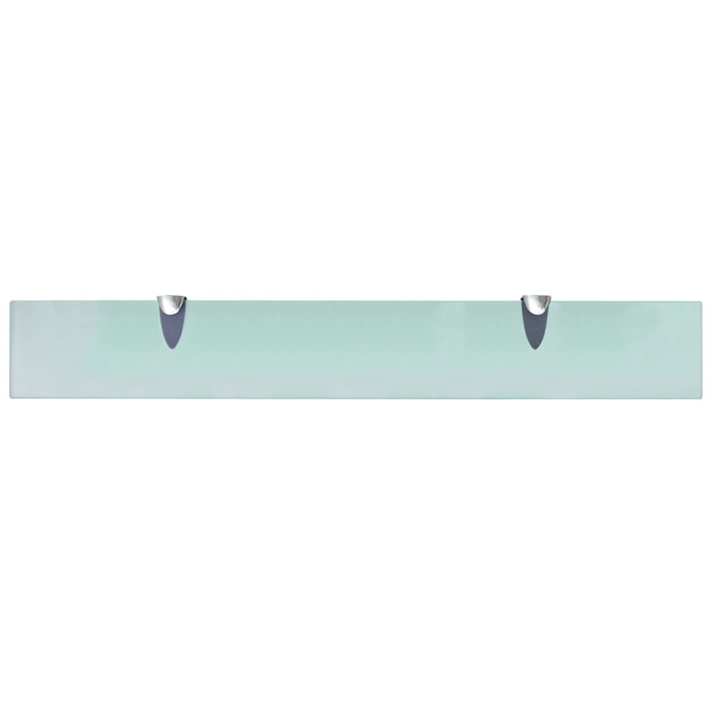 vidaXL Schweberegale 2 Stk. Glas 70x10 cm 8 mm