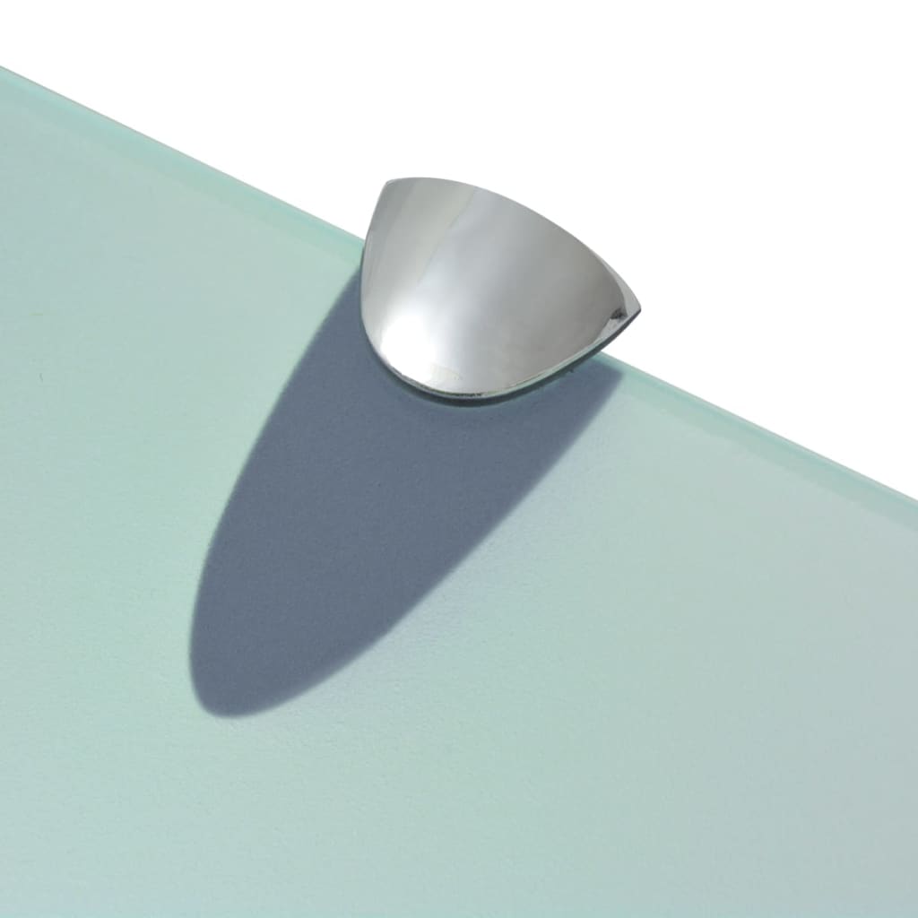 vidaXL Schweberegale 2 Stk. Glas 70x10 cm 8 mm