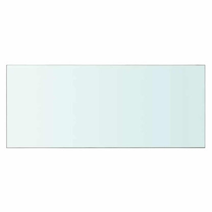 vidaXL Regalböden 2 Stk. Glas Transparent 70x30 cm