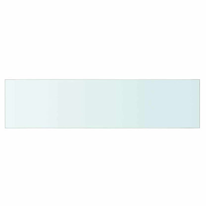 vidaXL Regalböden 2 Stk. Glas Transparent 80x20 cm