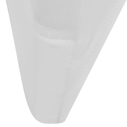 vidaXL Stretch-Stuhlhussen Weiß 30 Stk.
