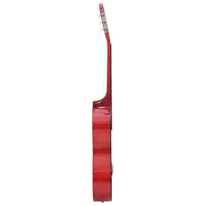 vidaXL 12.-tlg. Klassische Gitarre Set für Anfänger 4/4 39"