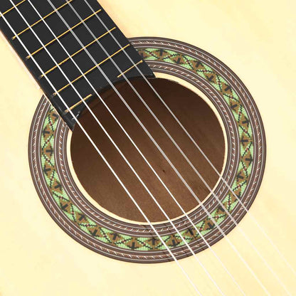 vidaXL 12.-tlg. Klassische Gitarre Set für Anfänger 4/4 39"