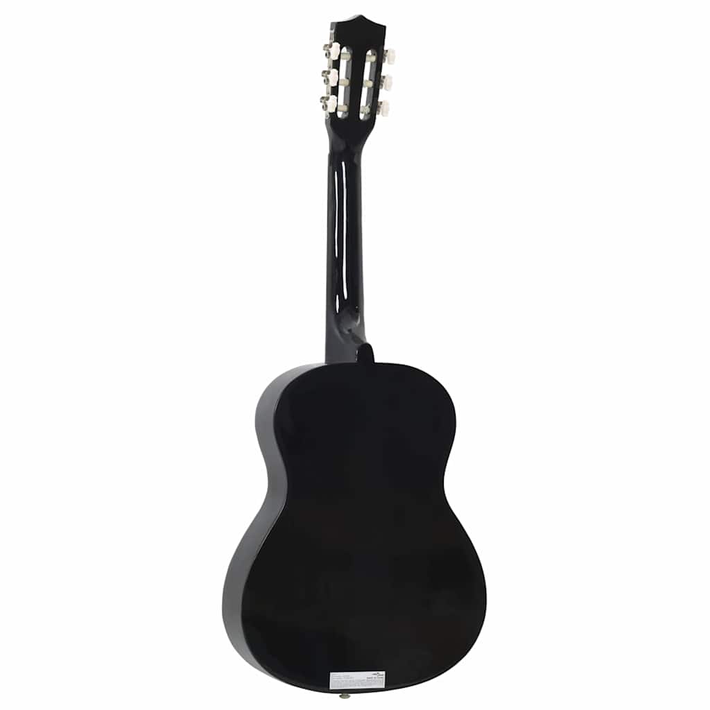 Klassikgitarre für Anfänger und Kinder Schwarz 3/4 36"