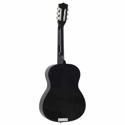 Klassikgitarre für Anfänger und Kinder Schwarz 3/4 36"