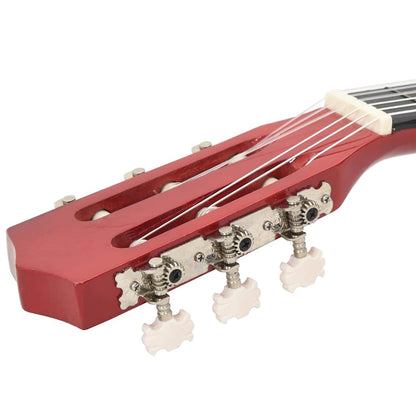 8-tlg. Klassische Gitarre für Kinder-Anfänger 1/2 34"