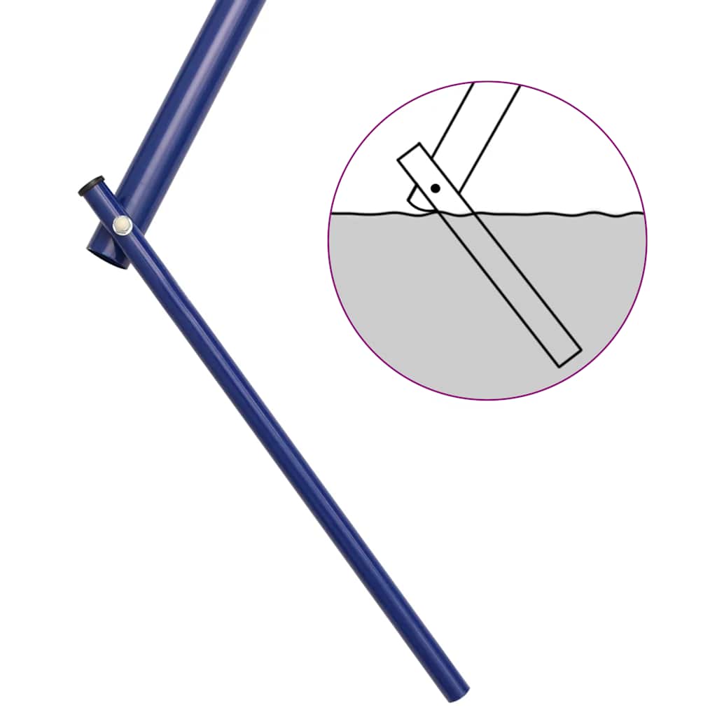 Schaukelset mit 3 Sitzen Stahl