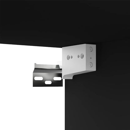 vidaXL Meuble TV Noir 80x30x30 cm Aggloméré
