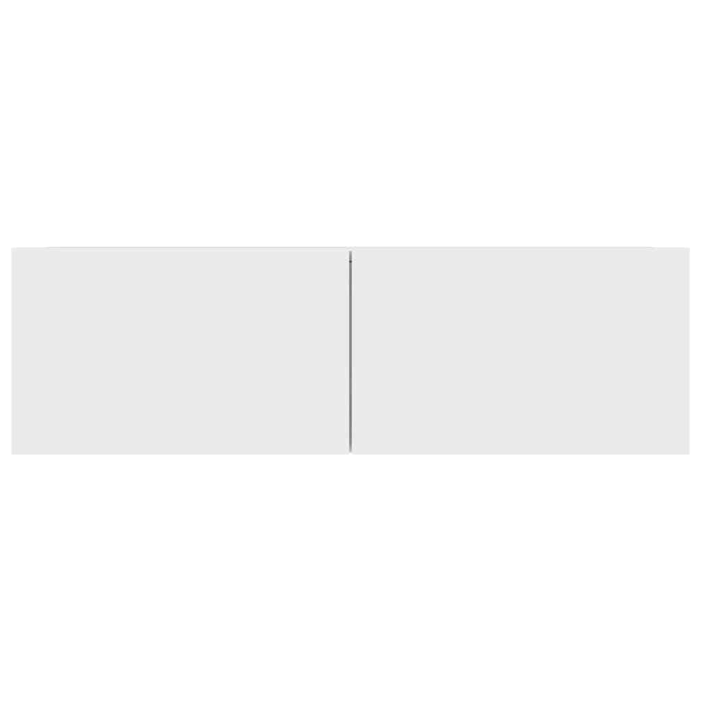 TV-Schrank Weiß 100x30x30 cm Holzwerkstoff