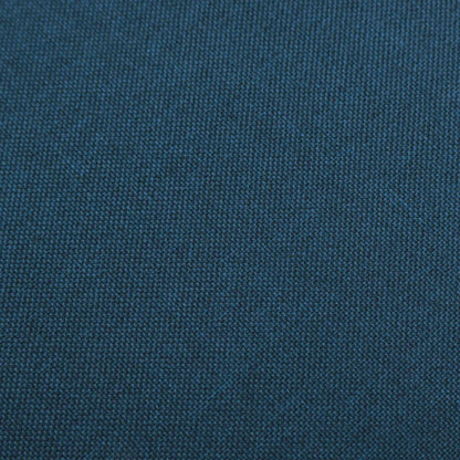 vidaXL Barhocker 2 Stk. Blau Stoff