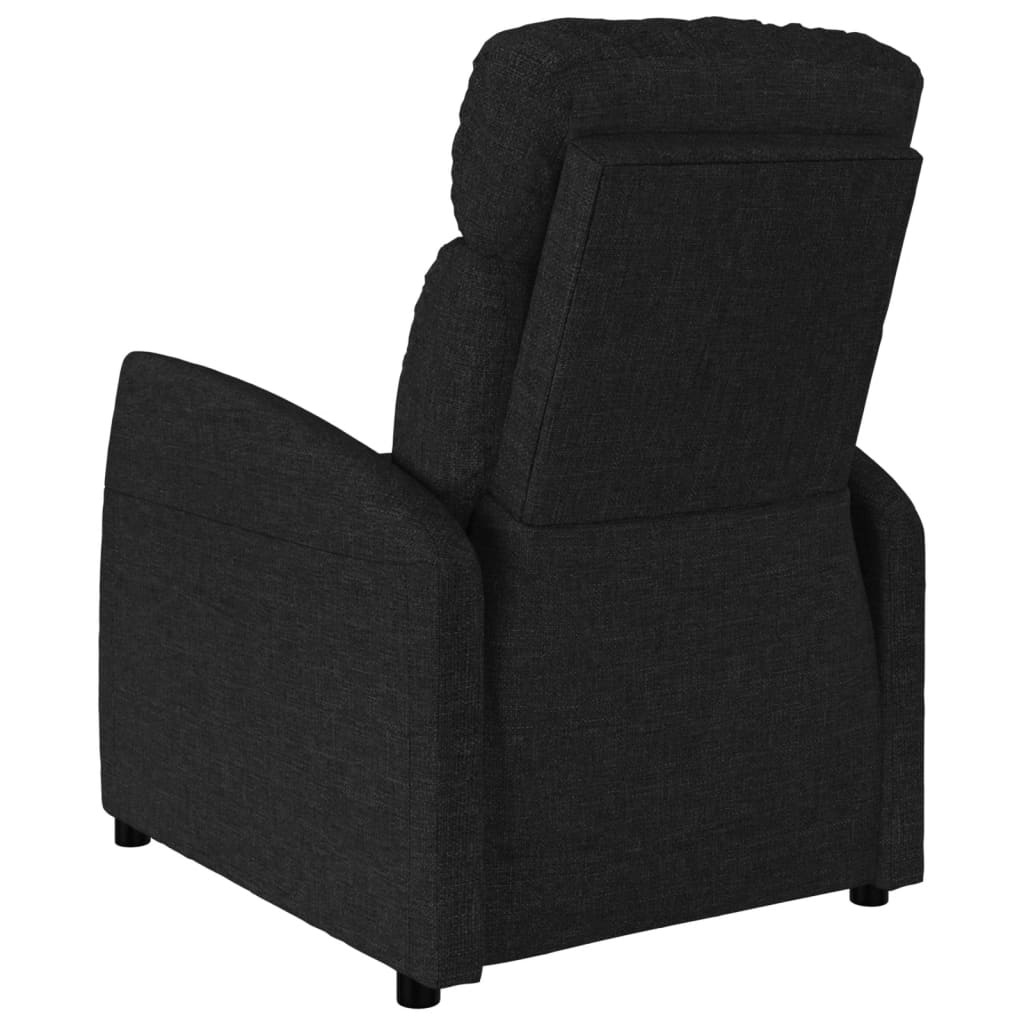 vidaXL Massagesessel Schwarz Stoff