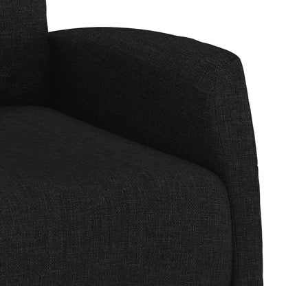 vidaXL Massagesessel Schwarz Stoff