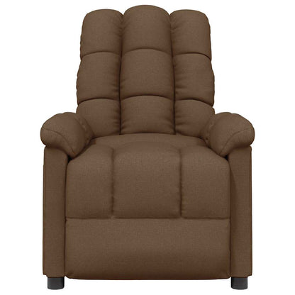 vidaXL Relaxsessel Braun Stoff