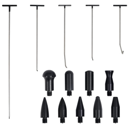 vidaXL Kit de réparation de carrosserie 5 pcs sans peinture, acier inoxydable