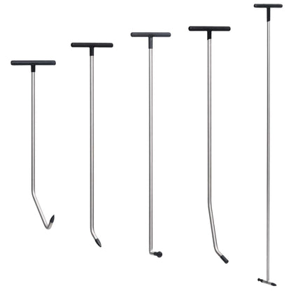 vidaXL Kit de réparation de carrosserie 5 pcs sans peinture, acier inoxydable