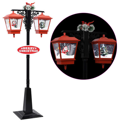 vidaXL Weihnachts-Straßenlampe mit Weihnachtsmann 81 x 40 x 188 cm PVC