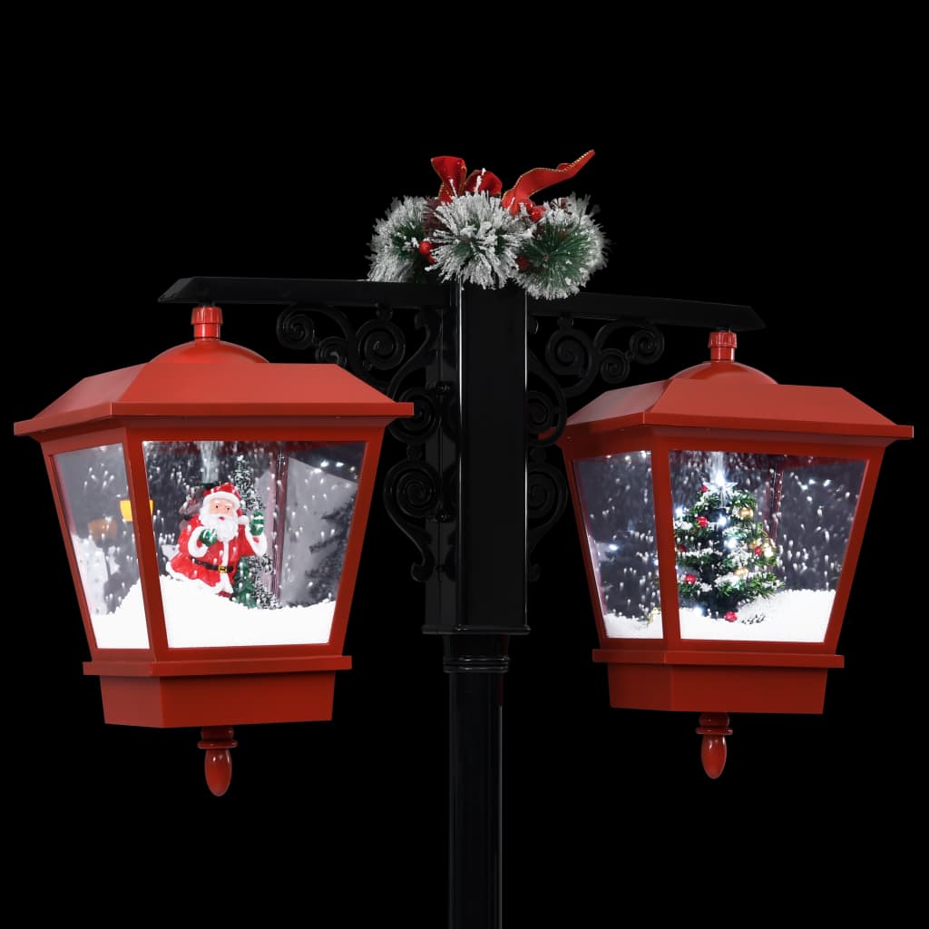 vidaXL Weihnachts-Straßenlampe mit Weihnachtsmann 81 x 40 x 188 cm PVC