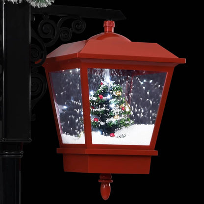 vidaXL Weihnachts-Straßenlampe mit Weihnachtsmann 81 x 40 x 188 cm PVC