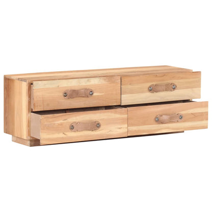 vidaXL Meuble TV en bois massif recyclé