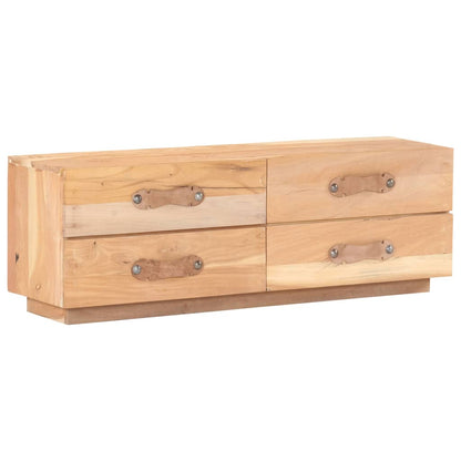 vidaXL Meuble TV en bois massif recyclé