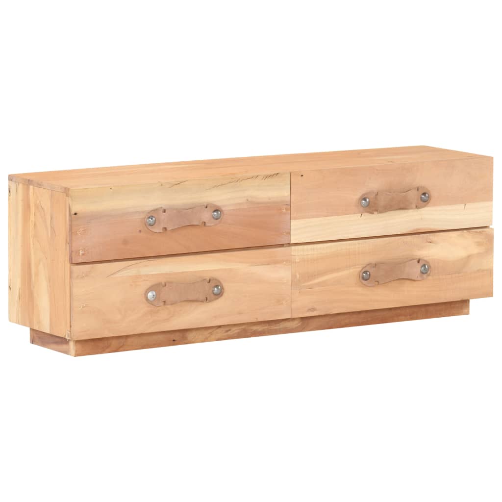 vidaXL Meuble TV en bois massif recyclé