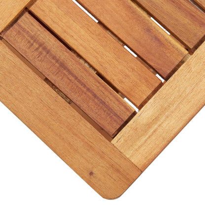 vidaXL Sonnenliegen 2 Stk. mit Tisch Poly Rattan und Massivholz Akazie