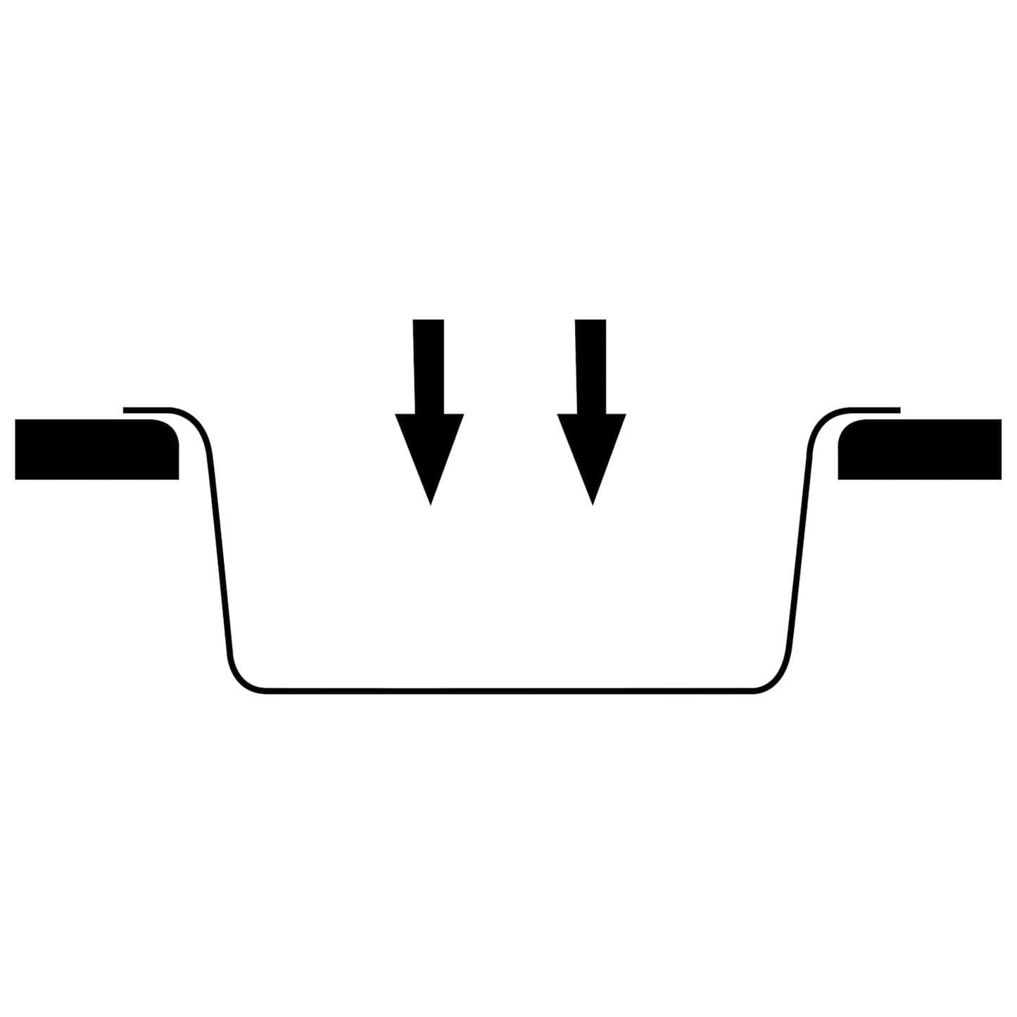 Küchenspüle Weiß 78 x 47 x 20,5 cm Granit