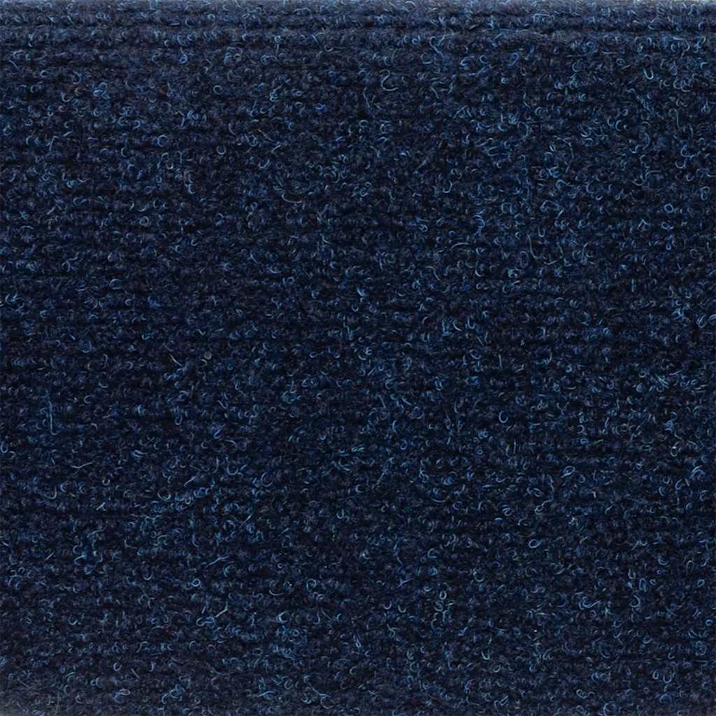 Stufenmatten Selbstklebend 15 Stk. 56x17x3 cm Marineblau Halbrund