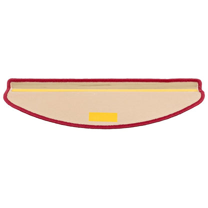 vidaXL Tapis de Marche Auto-adhésifs 15 pcs Rouges 65x21x4 cm
